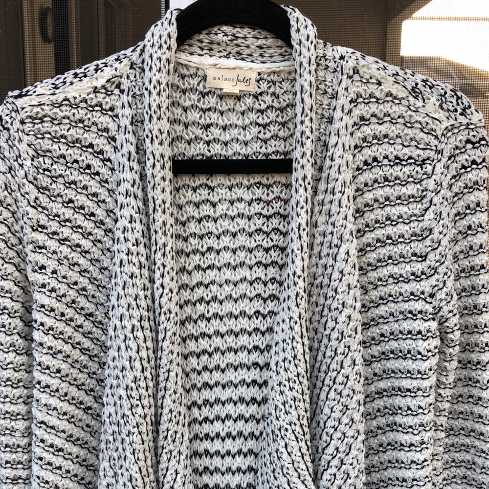 NWOT! - MAISON JULES Open Placket Long Cardigan - Picture 3 of 6